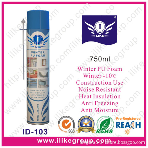 Low Temperature Winter Spray PU Foam